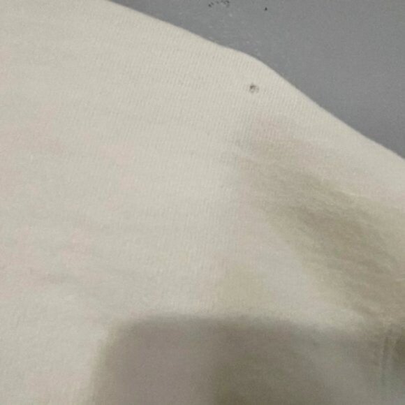 1960s Calvin Klein Varsity Sports Sweater with CK crest size M off white vintage - Picture 10 of 10